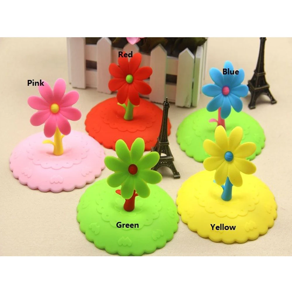

Hot Creative Silicone Durable Tree Leakproof Coffee Suction Lid Sealed Cup Cover Universal Cup Lid Kitchen Tool Great Gifts
