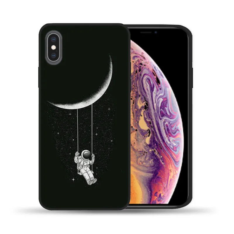 Силиконовый чехол для пары, чехол для iPhone X, 6, 6 S, 7, 8 Plus, 5, 5S, SE, Lover Plant, мультяшный чехол для телефона, чехол для iPhone 11 Pro, XS, Max, XR - Color: 4