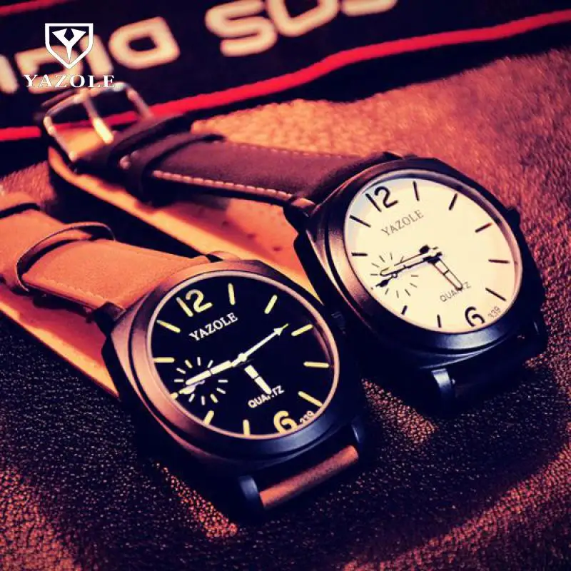 Горячая Распродажа 100% новые модные кожаные повседневные кварцевые часы от