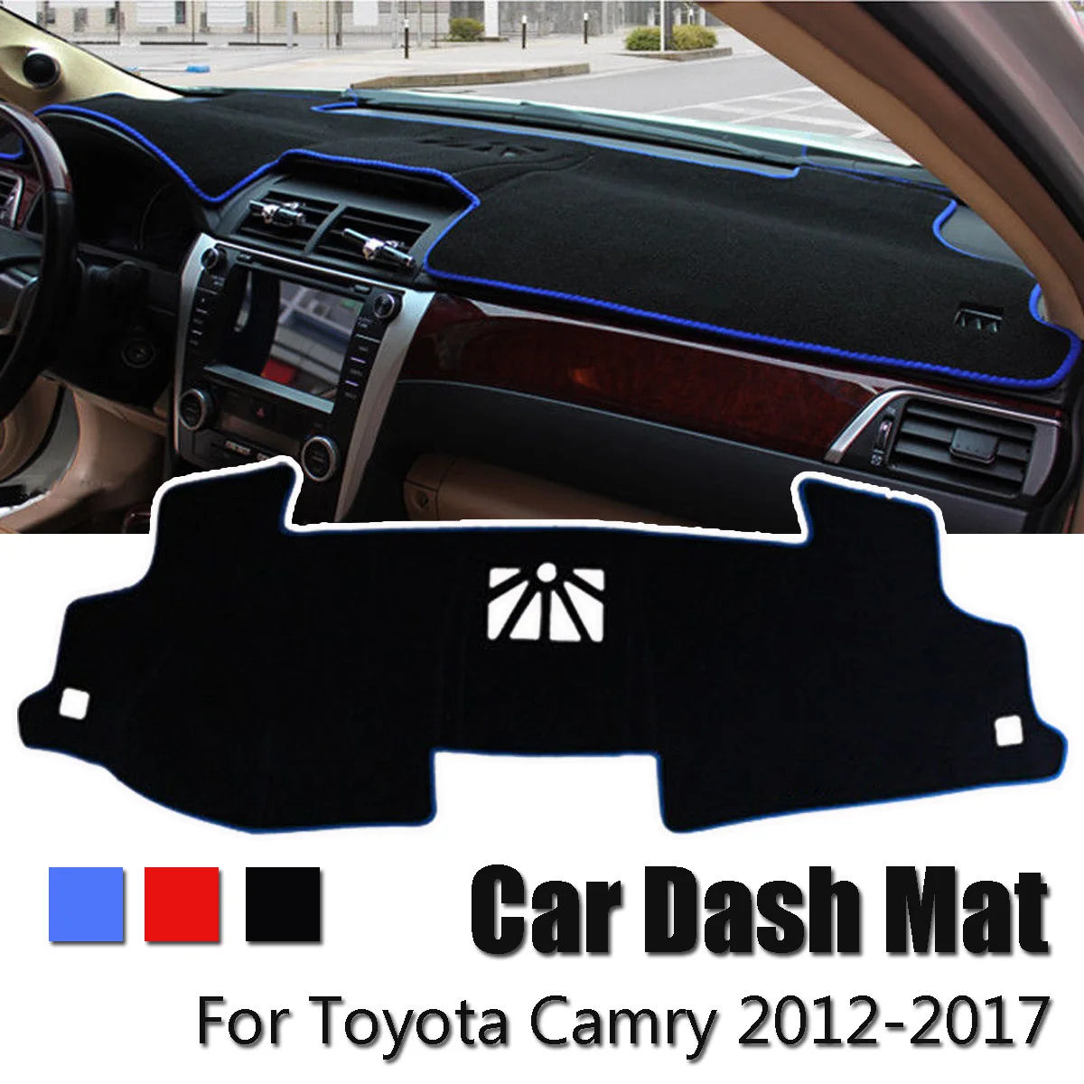 Car Styling Dashboard Cover Dashmat Dash Mat for Toyota for Camry 2012