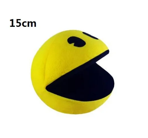 1 шт. фильм пиксели Pacman мягкая игрушка кукла и Pac Man Pac-man улыбающееся лицо плюшевые игрушки Q BER, рождественские подарки