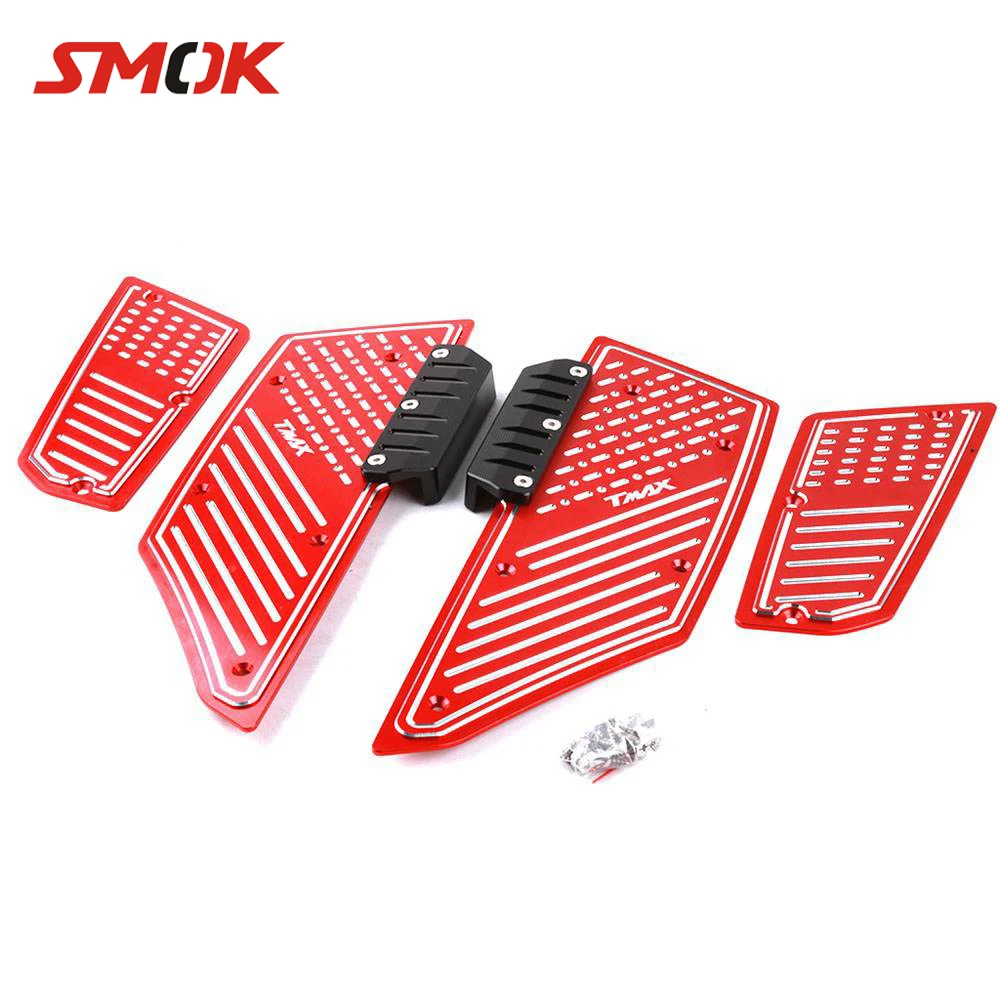SMOK мотоциклетные CNC алюминиевые передние и задние подножки для ног Yamaha Tmax T max 530