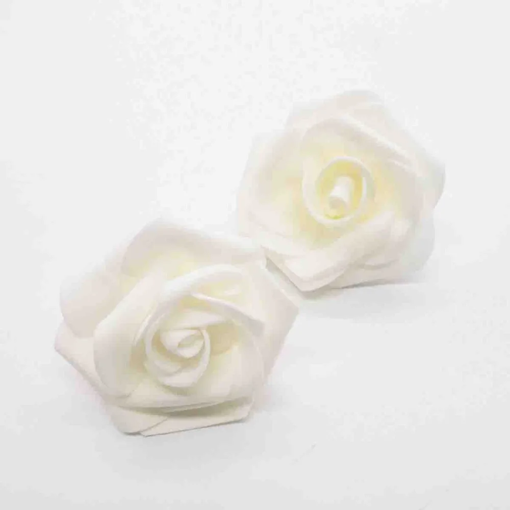 20 unids/lote 6 см flor cabeza Искусственные цветы boda decoraciones PE espuma rosas DIY Флорес Скрапбукинг guirnalda dec - Цвет: 16