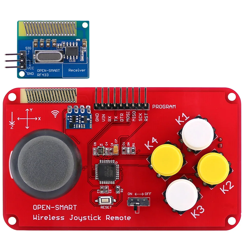 Беспроводной пульт дистанционного управления 4WD RF LORA 433 МГц для Arduino UNO R3 /