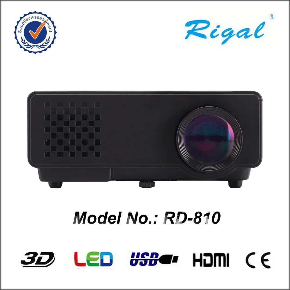 

NEW RD810 hdmi projectors for teaching mini video led projector mini projector for computer