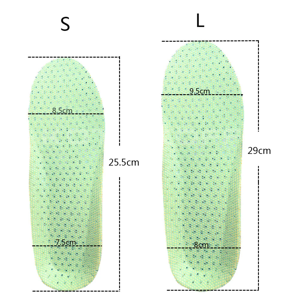 Stretch Breathable Deodorant Running Cushion Insoles For Feet Man Women Insoles For Shoes Sole Orthopedic Pad Memory Foam