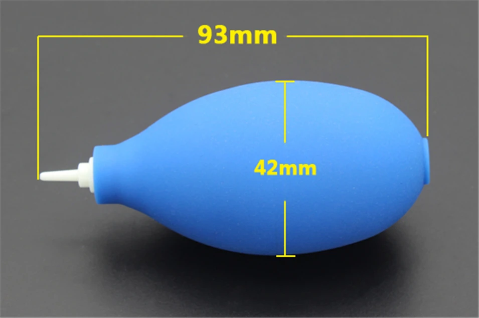 Сильный воздушный удар мяч латекс инструмент чистки пыли дует устройства для электрических бензопилу объектив мобильный телефон компьютер удалить пыли шары - Цвет: Short mouth