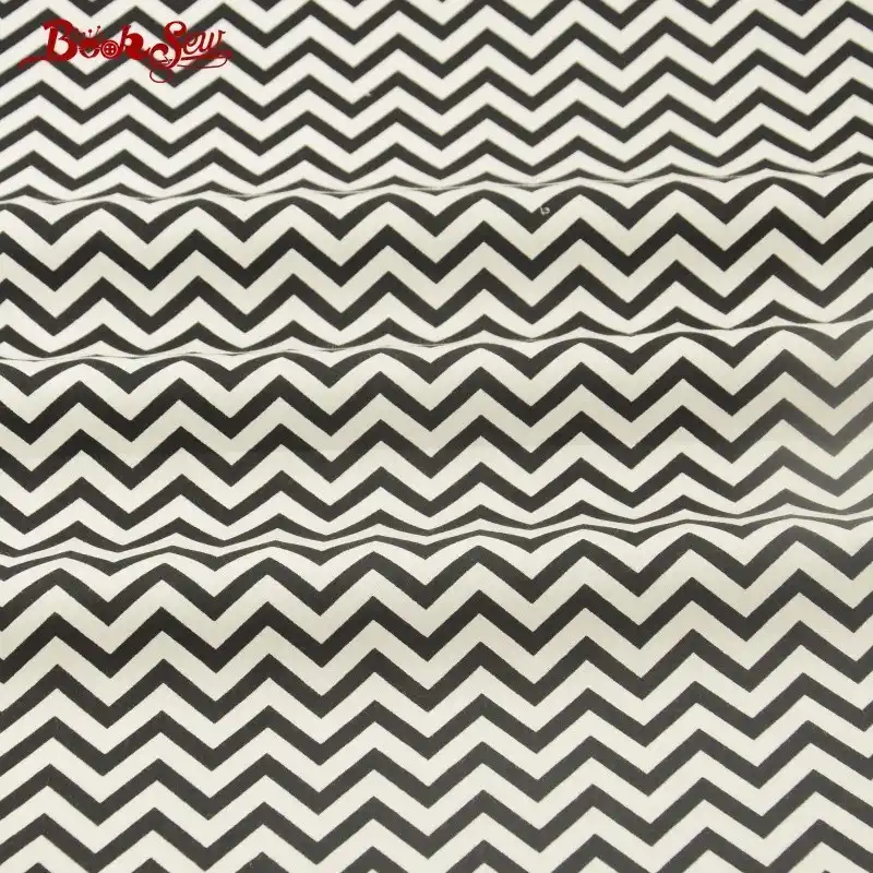 Tela De Algodon Booksew Con Patrones De Ondas Cerradas En Blanco Y Negro Material De Algodon De 100 Diy Para Patchwork Cortina Textil Para Bebe Tela De Algodon Patron De Telamaterial De Algodon