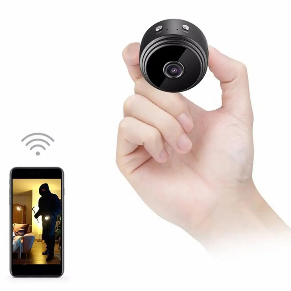 

Full HD 1080p Mini WiFi Camera IR Night Vision Motion Detection DVR Camcorder Mini WiFi Camera IR Night Vision