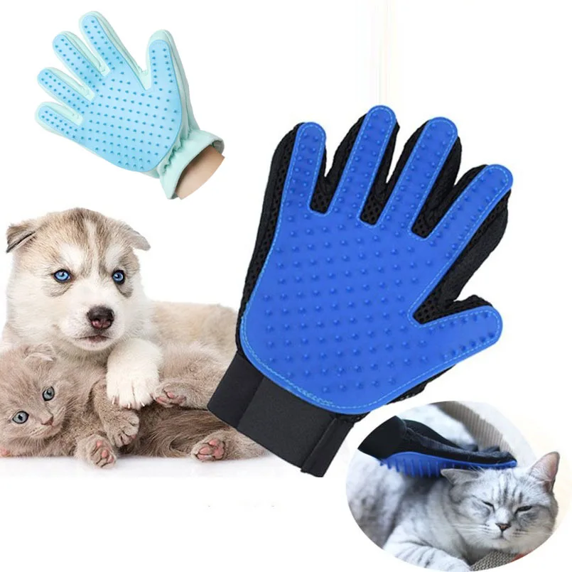 New Glove For Cats Cat Grooming Pet Dog Hair Deshedding Brush Comb Glove For Pet Dog Finger Cleaning Massage Glove For Animal New Glove For Cats Cat Grooming Pet Dog Hair Deshedding Brush Comb Glove For Pet Dog Finger Cleaning Massage Glove For Animal