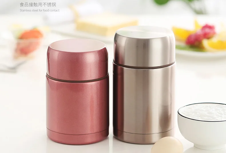 Food container 304 stew pot soup pot thermal food bottle thermose bottle for food Lunch box (6)