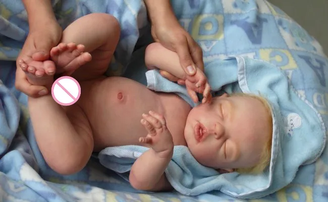 Reborn Kit Unpainted Blank Doll Kit Soft Vinyl Reborn Full Vinyl Body Anatomically Correct DIY Bebe Kit Reborn|Dolls| - AliExpress