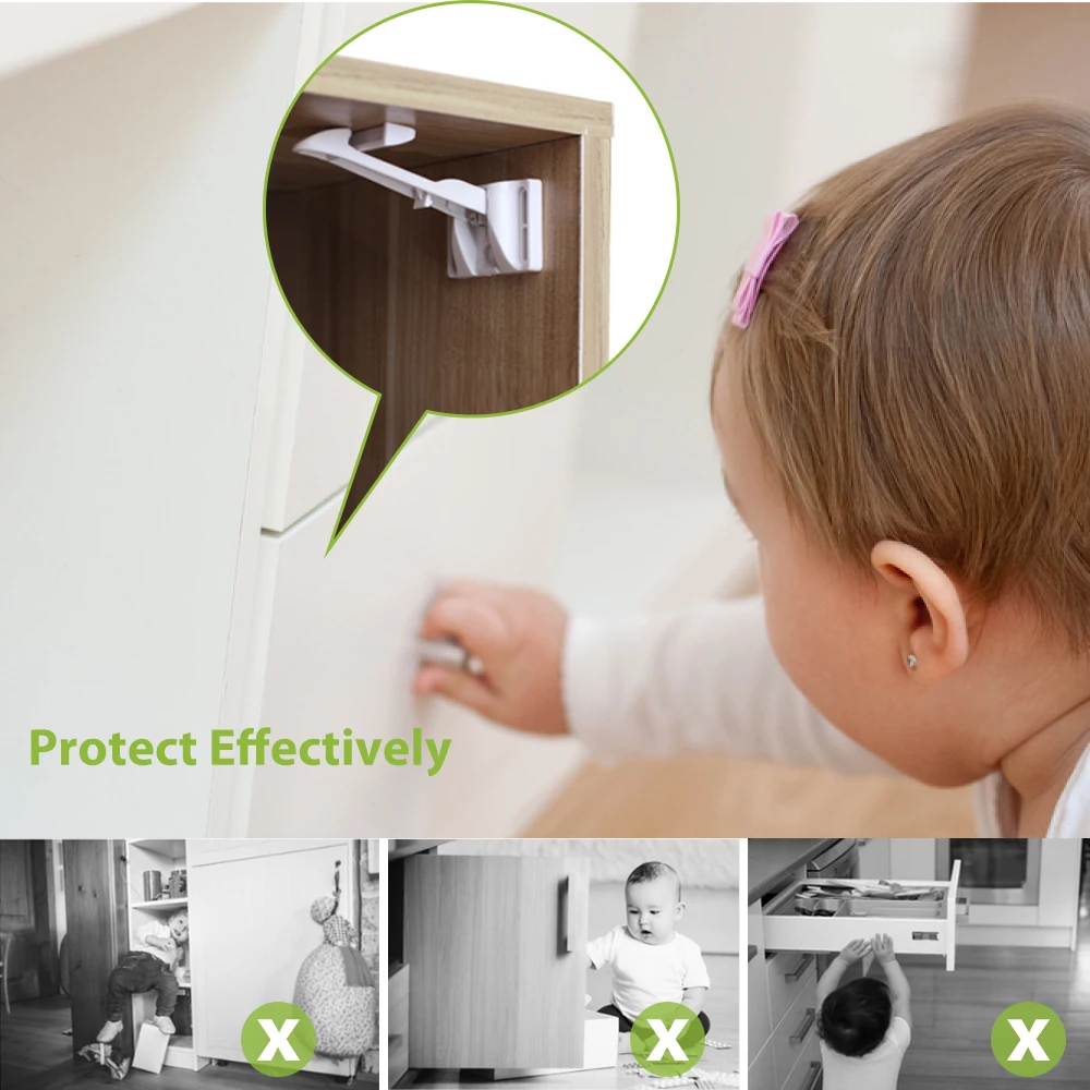 EUDEMON Baby Oven Door Lock for Kitchen Child Safety Locks Children  Protection Kids Safety Care Drawer Cabinet Cupboard Lock