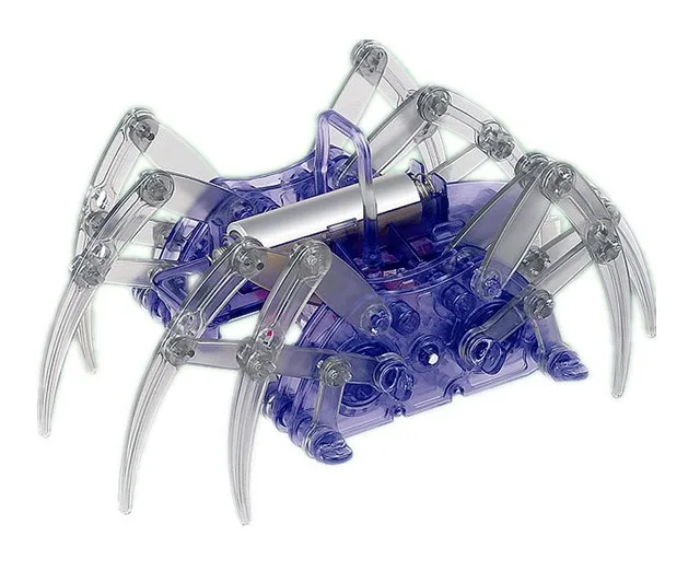 

DIY Assemble Intelligent Electric Spider Robot Toy Educational DIY Kit Hot Selling Assembling Building Puzzle Toys High Quality
