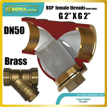 

Filter can be accessed easily for cleaning or replacement by simply loosening and removing a plug at the end of the filter leg