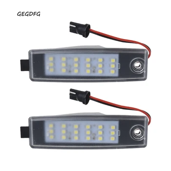 

2pcs 18 LED License Number Plate Light For Toyota HiAce 05-11 Rav 4 Vanguard