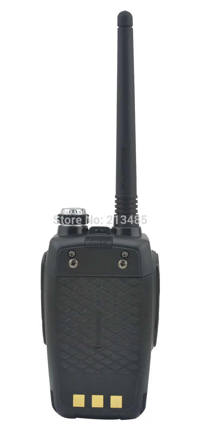 Цвет красный baofeng BF-530I 136-174 MHz и 400-520 MHz двухдиапазонный 5 W/1 W 128CH FM 65-108 MHz с бесплатными наушниками Портативное двухстороннее радио