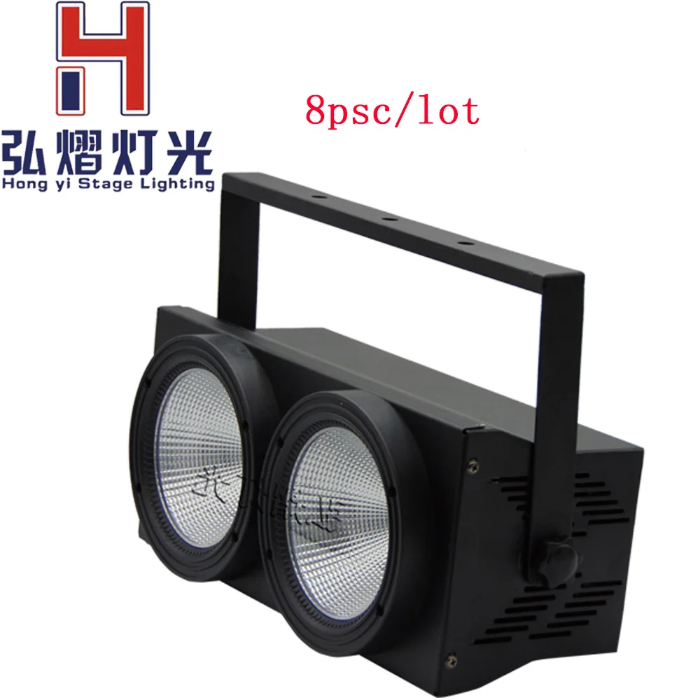 

8 Pack Newest Stage Lighting Equipments DMX 2X100w COB LED Par/LED Dmx Cob Stage Light /Ktv Dj Disco Lighting