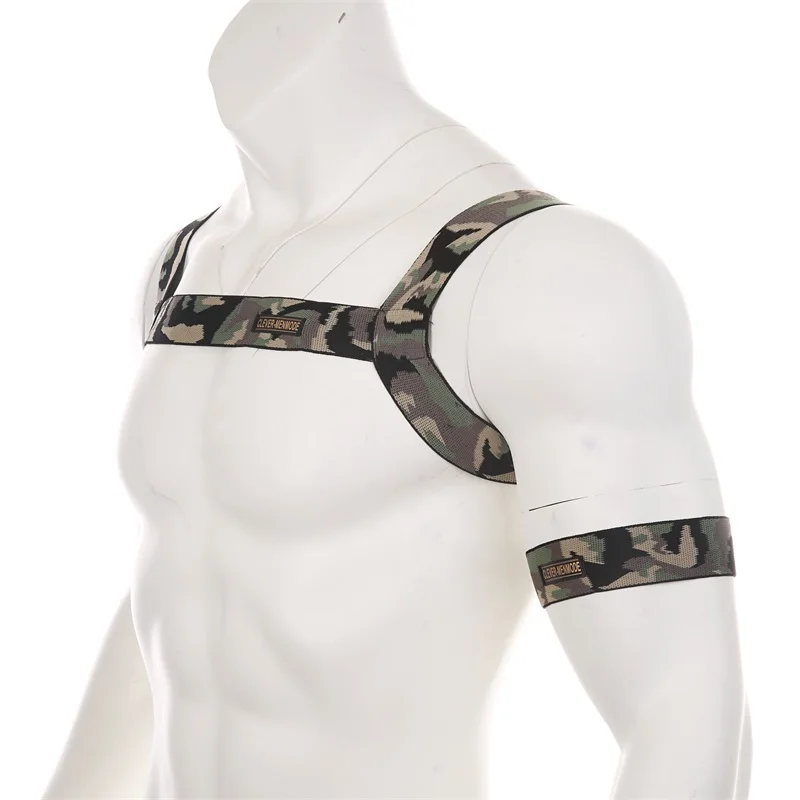 Cosplay&ware Sexy Lingerie Costume Men Hollow Out Harness Belt Body Chest Elastic Muscle Strap Male Exotic Performance Clubwear With Arm Band -Zentai shop online HTB11Un2beP2gK0jSZFoq6yuIVXav.jpg