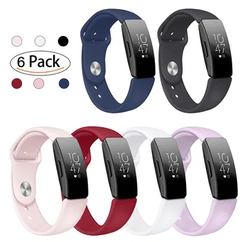 

Silicone Strap For Fitbit Inspire HR Bracelet Wristband Inspire Silicone TPU Strap New Inspire Breathable Straps