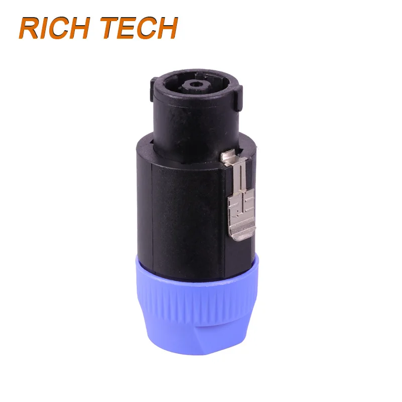 

5pcs 8pins Speak-on Connector Speaker NL8 Designed in USA Loudspeaker Amplifier Adapter speakon powercon Male Plug