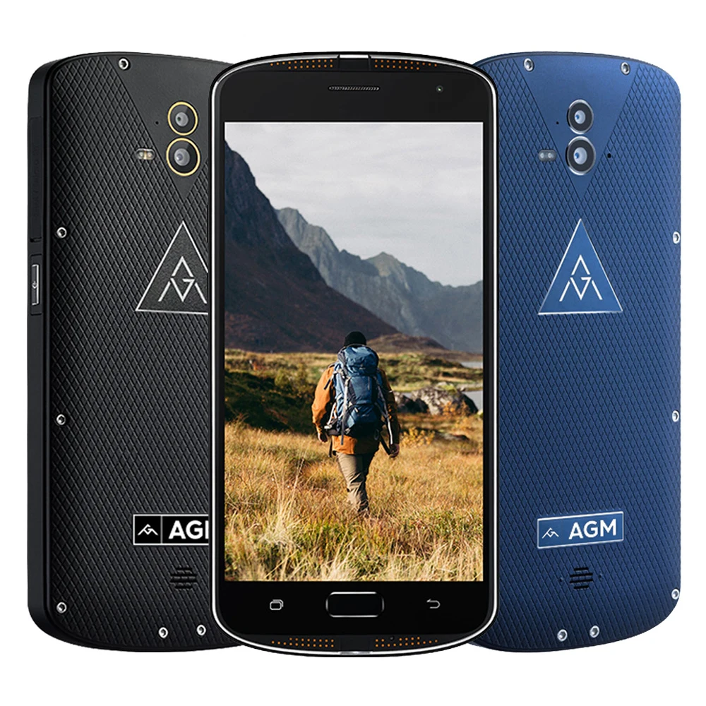 AGM X1 Tri proof IP68 Smartphone 4G 5 5 Snapdragon 617 Octa core 4GB 64GB 13