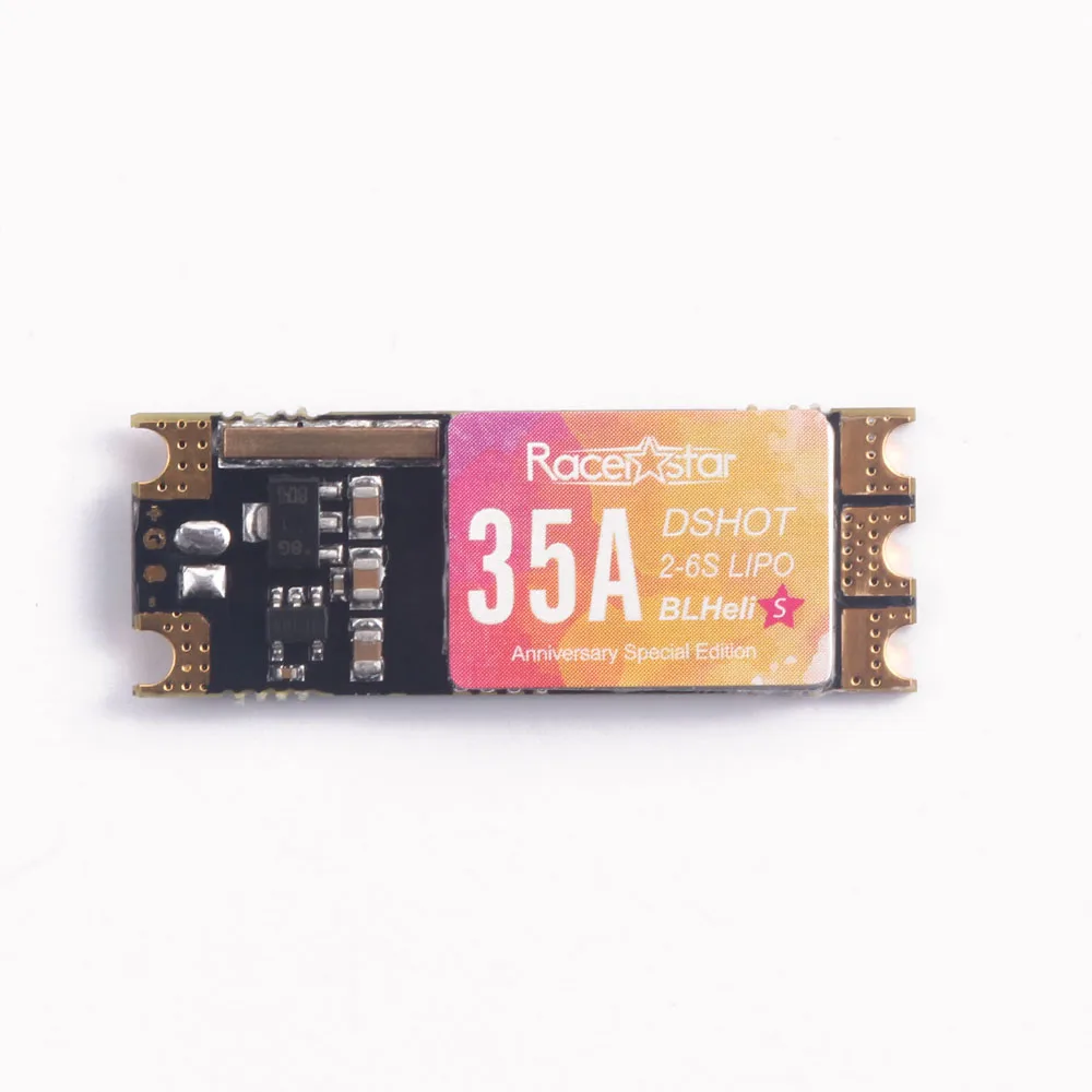 4 шт. Racerstar SPROG X 35A BLheli_S 2 6S DShot600 ESC 4g для Мультикоптер RC Drone рамка детали аксессуары