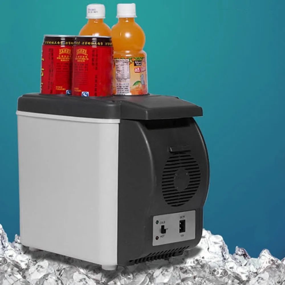 

Portable Size Multifunctional 6L 12V Car Fridge Outdoor Travel Refrigerator Automobile Cooler Freezer Icebox Cooler