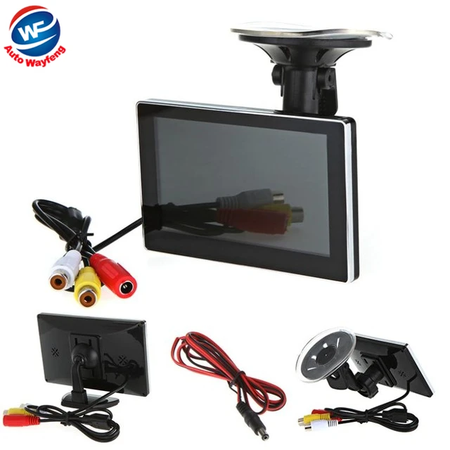 High Resolution 4.3" Color TFT 169 LCD Car Rearview Monitor for DVD