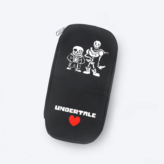 Длинный кошелек на молнии для игр Undertale Sans чехол карандаш школьные
