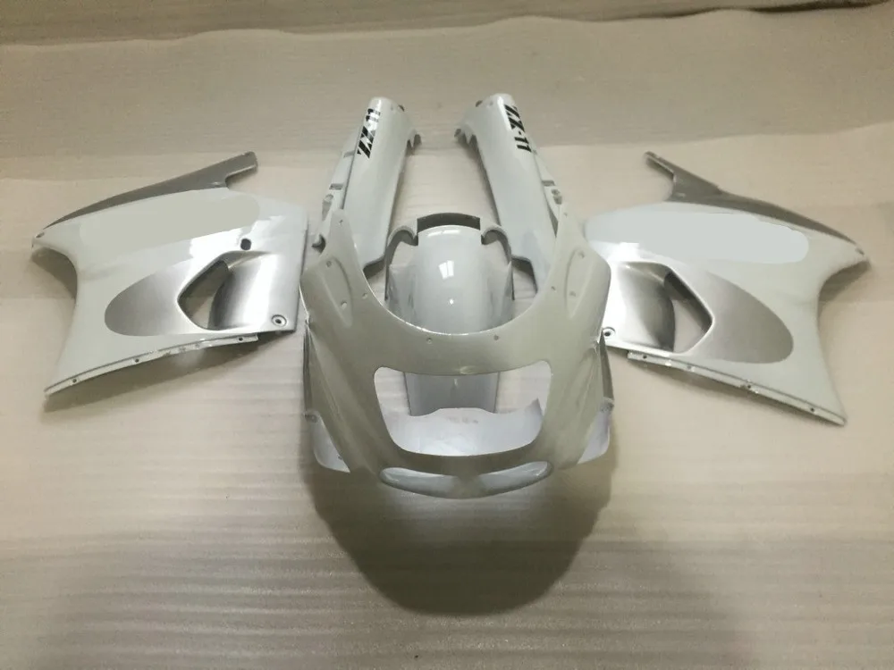 

White Fairing kit for KAWASAKI Ninja ZZR1100 1993 2001 2003 ZX-11 ZZR1100D 93 01 02 03 Motorcycle Fairings set +7gifts KK02