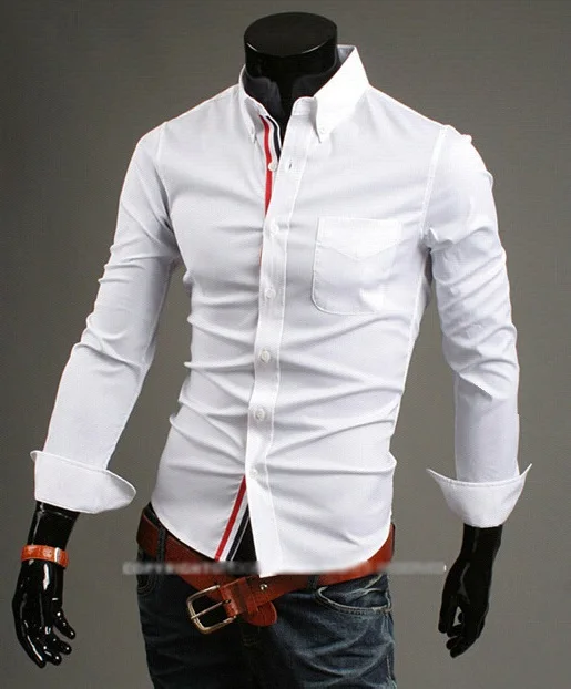 mens designer fitted shirts