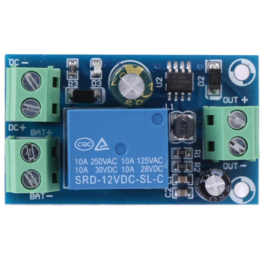 

Automatic Switch Module 10A Power Supply Battery Controller DC 12V 24V 36V 48V Emergency