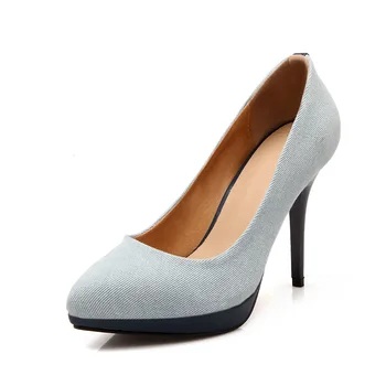 

Sexy stilettos ultra-high with shallow mouth cowboy protection water table 40-43 size fashion shoes 1846