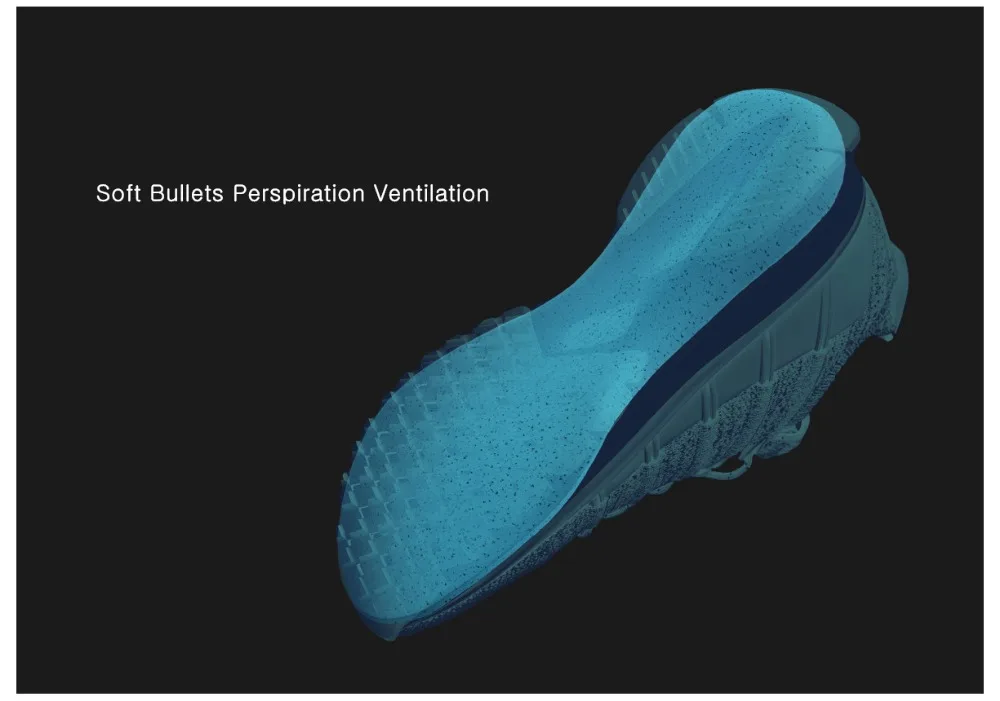 Original Xiaomi Mijia Men Smart Running Shoes 2 Outdoor Sport Mi Sneakers Breathable Air Mesh Gym Elastic Knitting Vamp Tennis