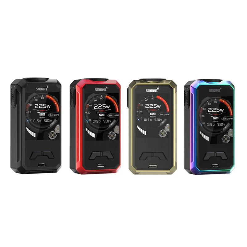 

Electronic Cigarette Box Mod Original Smoant Charon Mini 225W Temperature Control Firmware Upgradeable Ant225 Chip Vape Mod