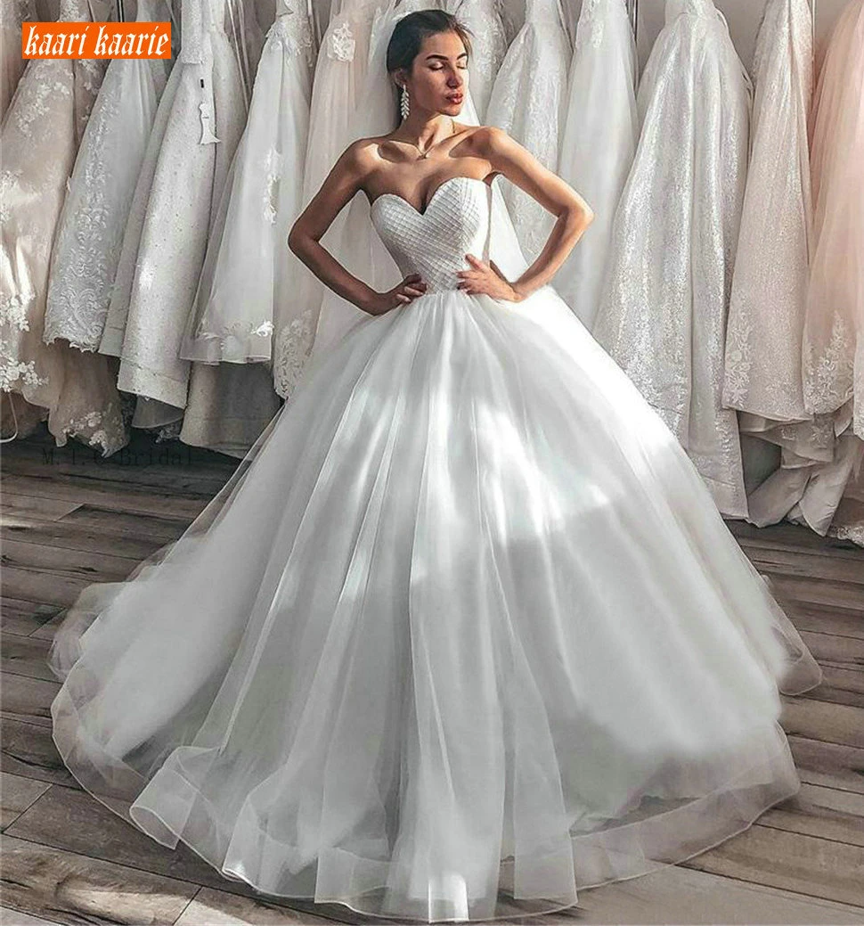 white wedding dress princess