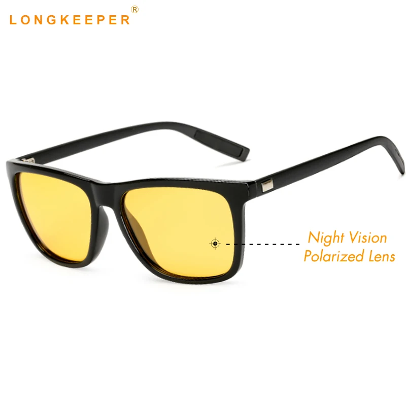 

Polarized Sunglasses Men Women Night Vision Goggles Driving Glasses Driver Sun Glasses UV400 Gafas De Sol Long keeper