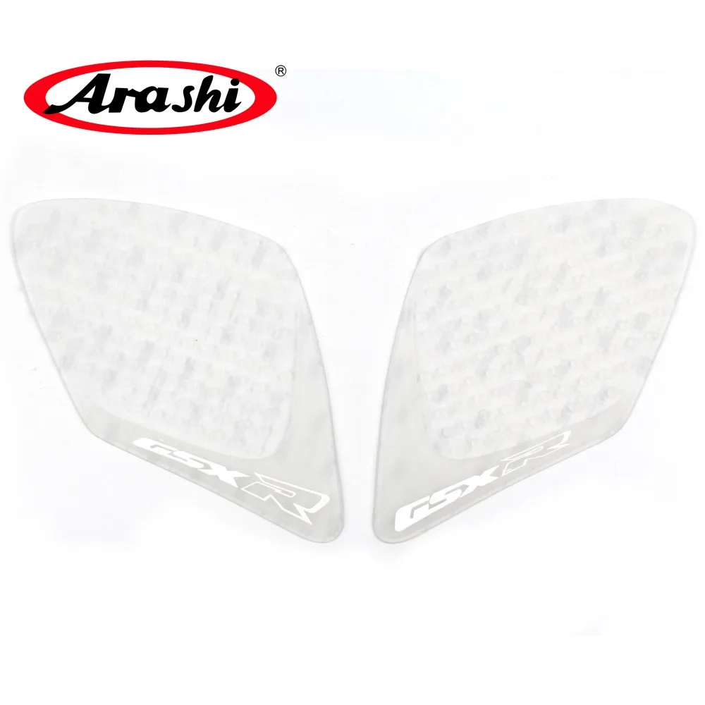 Arashi para Suzuki Pastilhas de Combustível Tanque Traction Side Gas Joelho Punho Protector Adesivos Gsxr Gsx-r 1000 07 08 Gsxr1000 2007-2008 Pad 16 Decalques e adesivos