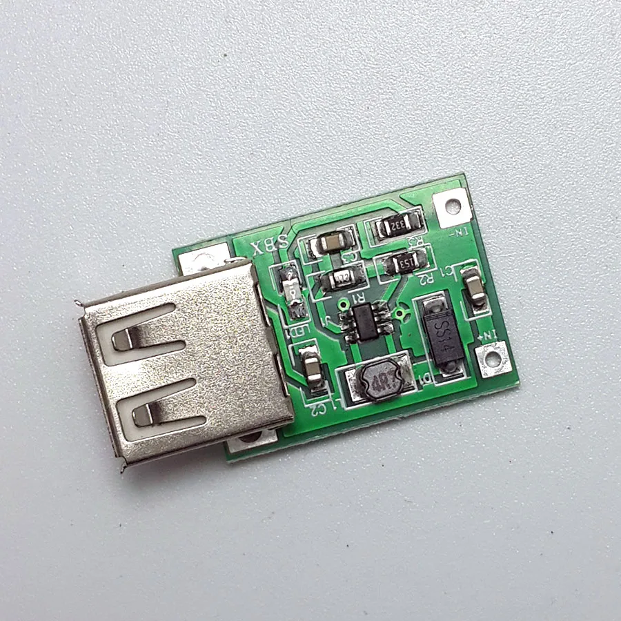 Модуль DC boost (0 9 V ~ 5 V) 600MA USB печатная плата Мобильная мощность boost|Трансформаторы| |