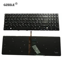 GZEELE подсветкой клавиатуры ноутбука для acer V5-571G V5-531G V5-571 V5-581 V5-572 V5-573G V5-573 V5-551G 571PG V5-531P 531G RU Россия