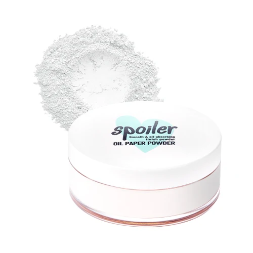 Kết quả hình ảnh cho Spoiler Oil Paper Powder