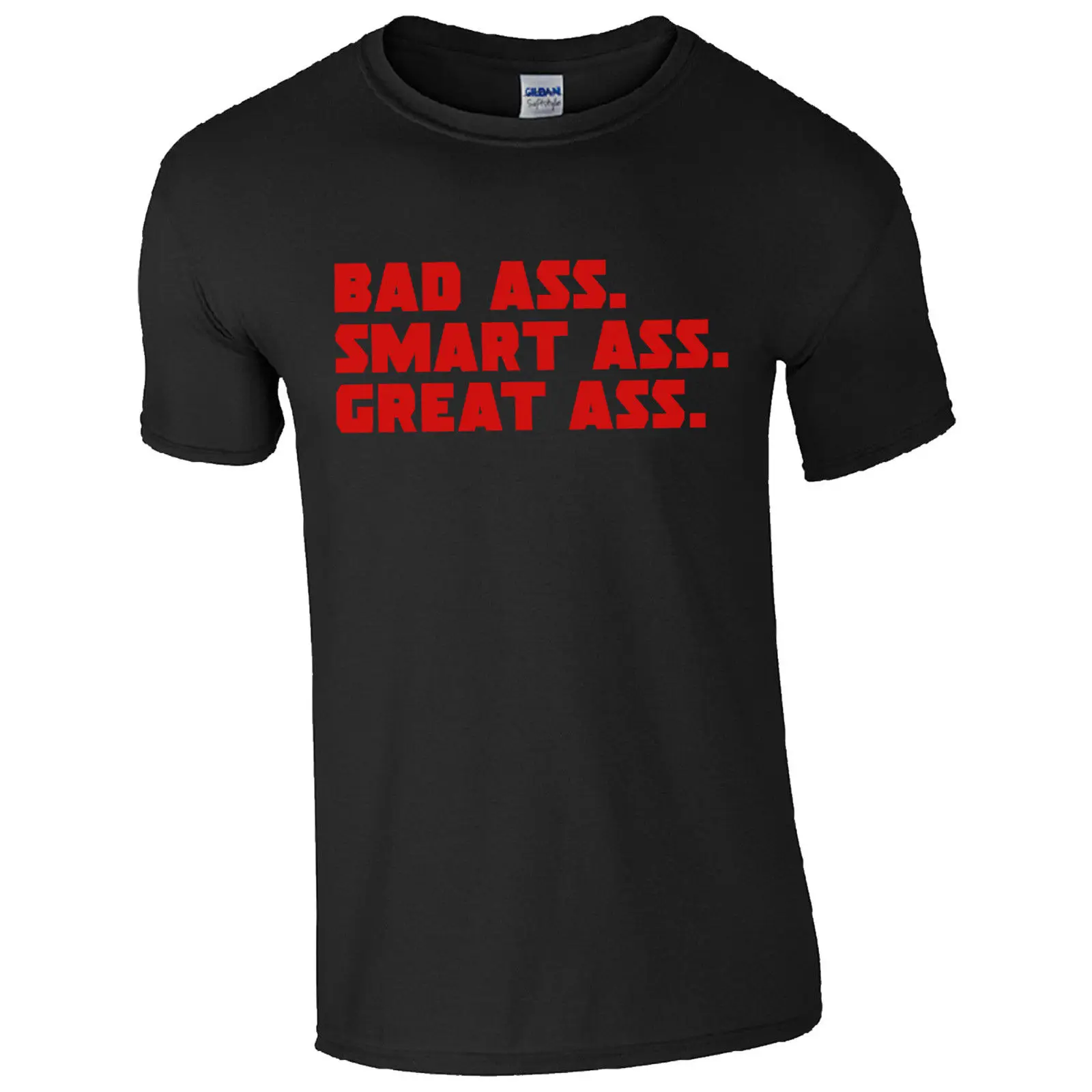 Bad Ass Smart Ass Great Ass T Shirt Deadpool Inspired Comics Fan Mens ...