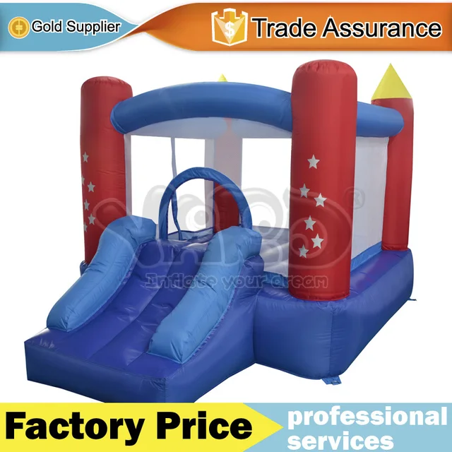 Cheap YARD backyard mini bounce house inflatable bouncer bouncy castle with blower