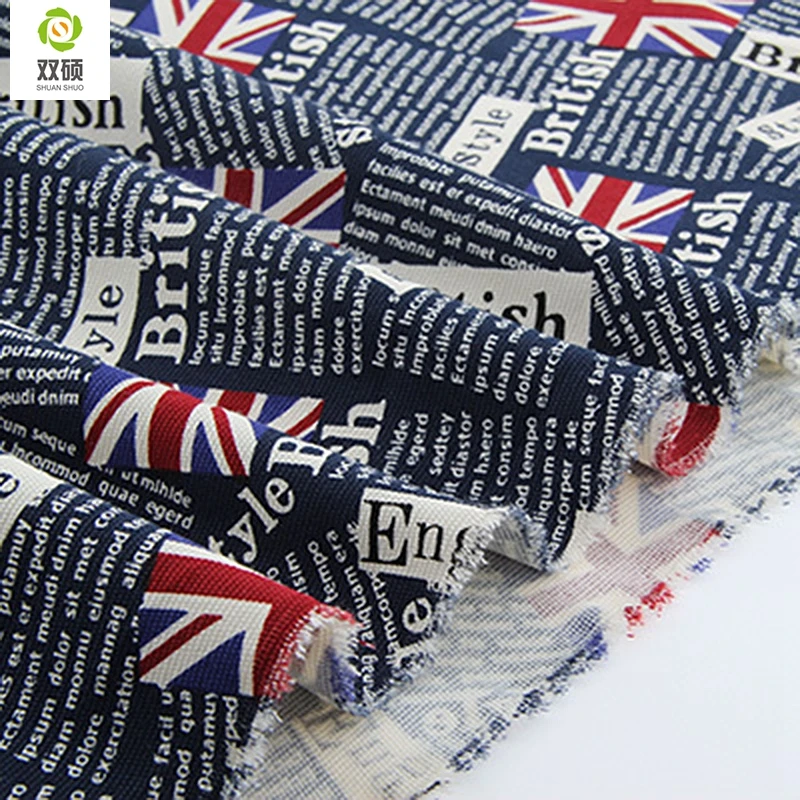 Hometextile обивка Хлопок Холст Ткань Для Шитья DIY Ручной Работы Занавес Подушки Мешок