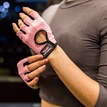 Профессиональные женские нескользящие спортивные перчатки для фитнеса, тяжелая атлетика, перчатки для спортзала, тяжелая атлетика, бодибилдинг, мужские Перчатки для фитнеса