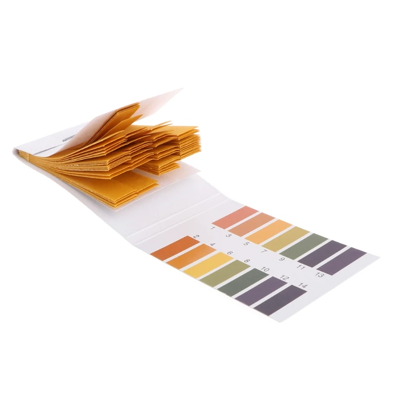 

80 Pcs Test Paper 1-14PH Solution Strips Litmus Tool Kit Indicator Aquarium Pond