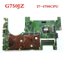 G750JZ With i7-4700HQ CPU 2D mainboard for ASUS G750J G750JZ G750JY laptop motherboard MAIN BOARD 60NB04J0-MB1030 free shipping