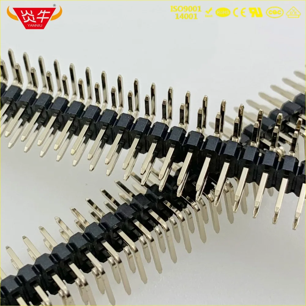 2 54 мм Шаг 2X40P 80PIN штыревой разъем двухрядный прямоугольный выдерживает высокие