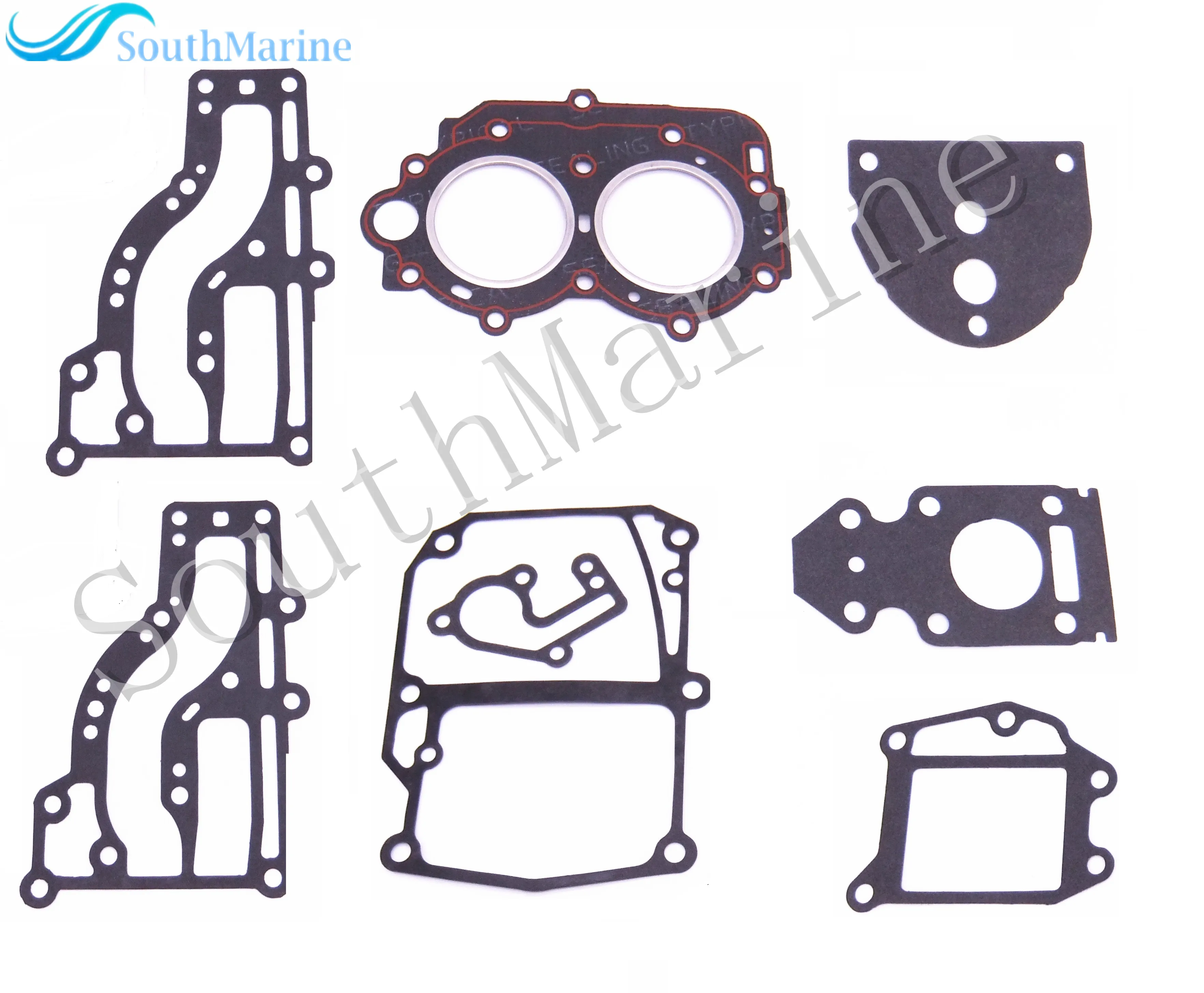 Complete Power Head Seal Gasket Kit Outboard Engine For Yamaha 9.9hp